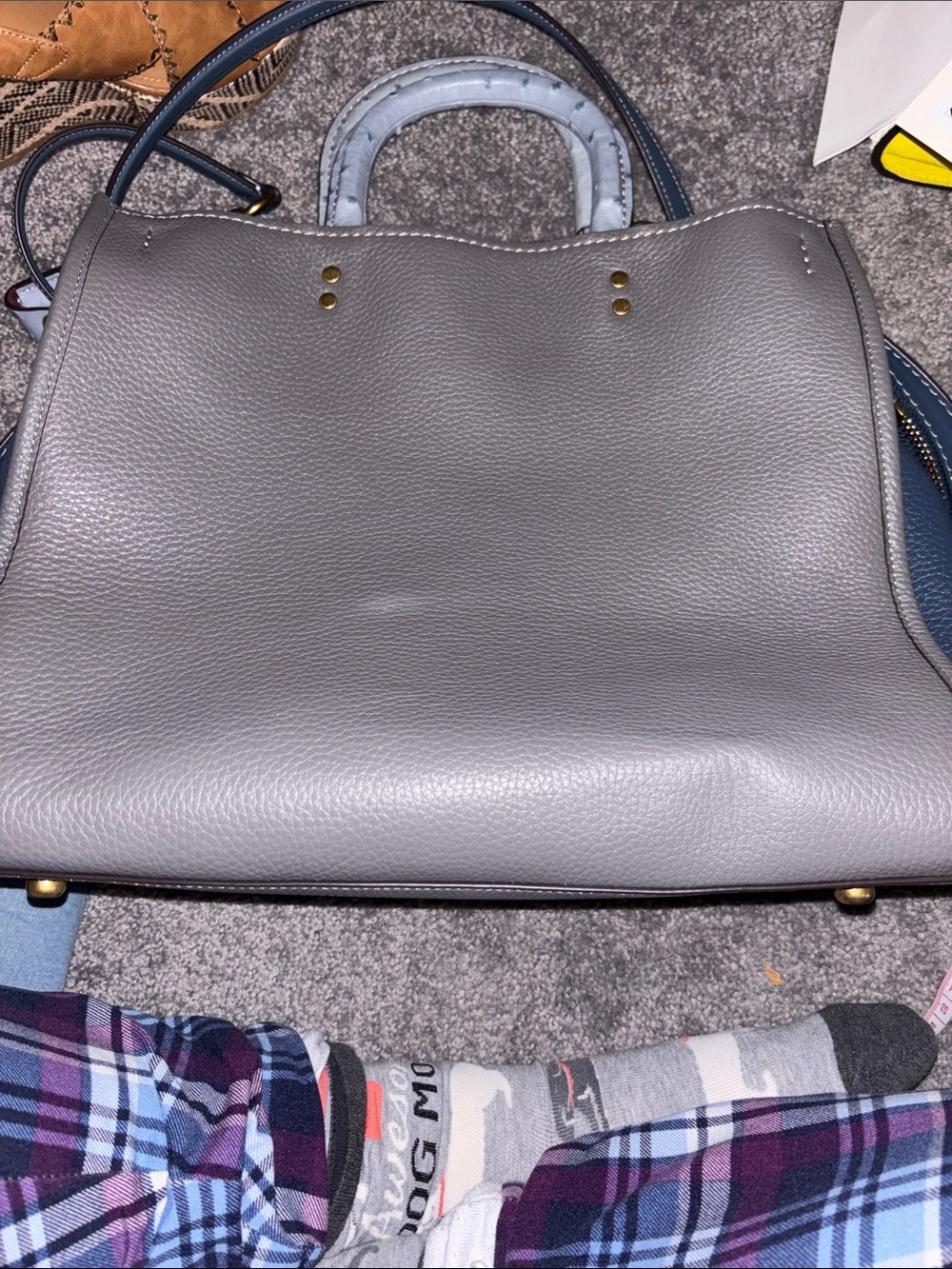 Rare Coach Rogue 36 with ostrich detailing. - Picture 17 of 17